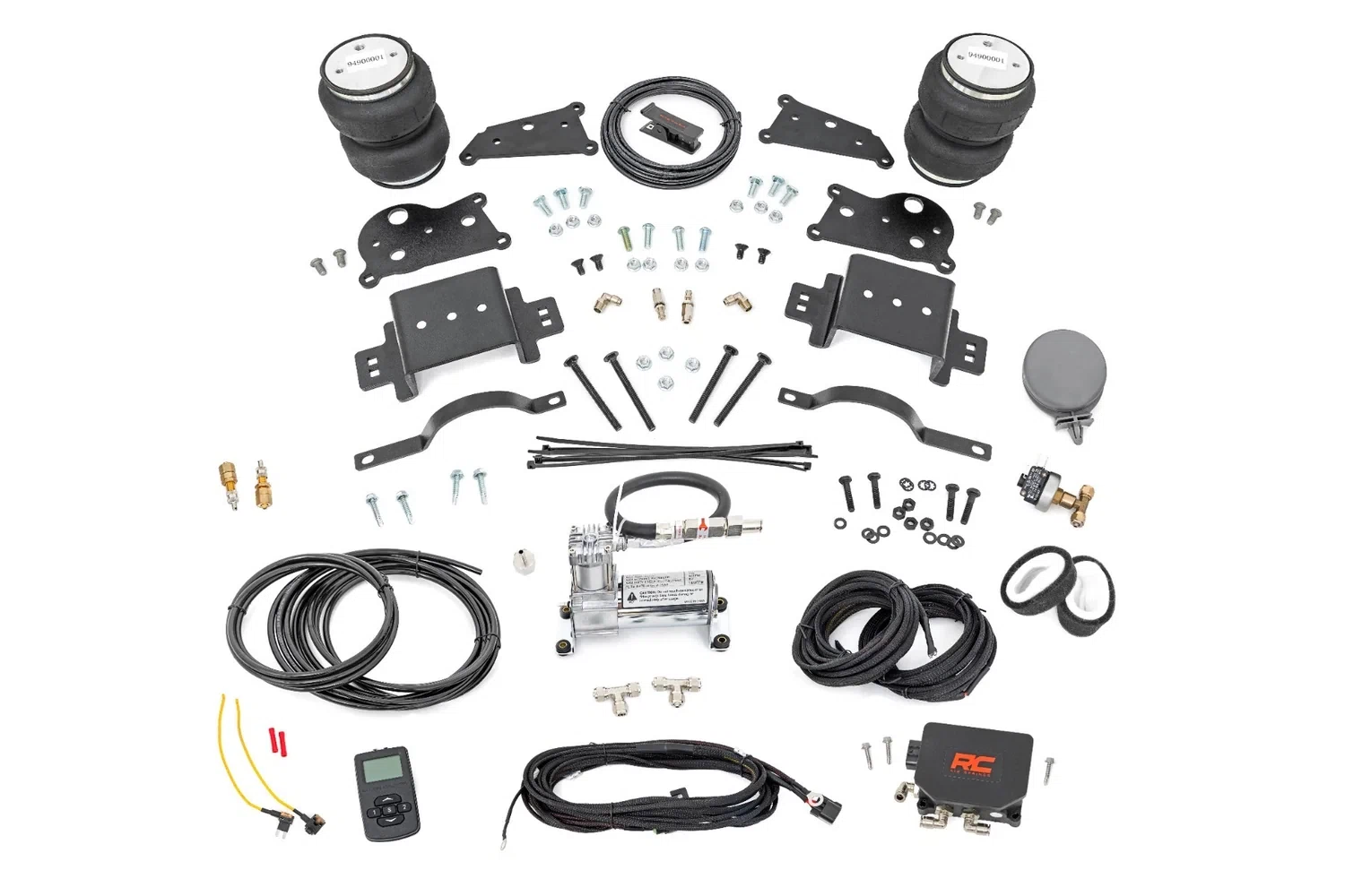 Fits Ram 2500 4WD(2014-2023) Air Spring w_compressor Wireless Controller 10029WC
